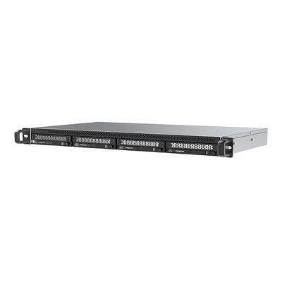 TERRAMASTER D4-320U Hard Drive Enclosure - 4Bay 1U Rack Mount USB 3.2 Gen2 10Gbps Type-C External USB Storage Compact Chassis Hot Swappable Plug and Play (Diskless)