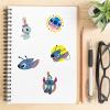 100pcs Cute Stitch Cartoon Stickers for Kids Water Bottle, Cool Lilo Stitch Waterproof Vinyl Stickers for Teen Girl Laptop Skateboard Bike Guitar Laggage Bicycle Travel Case view 4