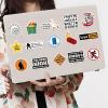 100PCS Funny Stickers for Adults, Sarcastic Meme Stickers for Laptop, Water Bottle, Skateboard, Luggag, Funny Meme Water Bottle Sticker view 3