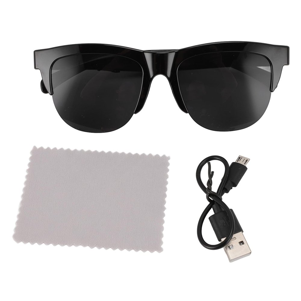 Glasses, 137 Language Translation, Real Time Interpretation, Dual Mic, Stereo Sound System, TR90 e, PC Lens