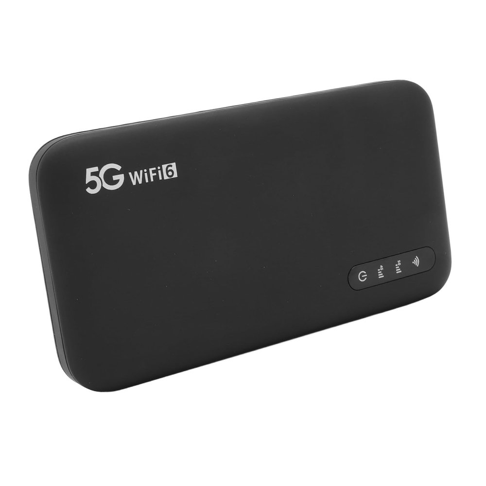 VBESTLIFE 5G Mobile Hotspot, Portable Travel Router 1.25Gbps High Speed Nano SIM Card Hotspot Device for Car Home Office Travel, Upto 16 Users