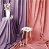 Photography Backdrop Polyester Solid Color Photo Studio Background Thicken Backdrops Cloth for Photoshoot Video Studio Party(Bean Paste Color,100cmx120cm) view 4