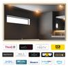 Soulaca 43 inches webOS System with LED Lights Smart Mirror for Beauty Hotel Fireplace Decoration Makeup TV Mirror DTV ATSC Tuner Built-in WiFi Bluetooth view 2