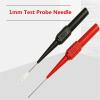 1mm Test Probe Needle Multimeter Stainless Puncture Back Probe Pin Multimeter Oscilloscope Test Pen 10pcs view 2