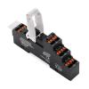 1pc RSZE05P DIN Rail Relay Base 5-Pin 8-Pin Spring-Loaded Terminal Blocks view 2