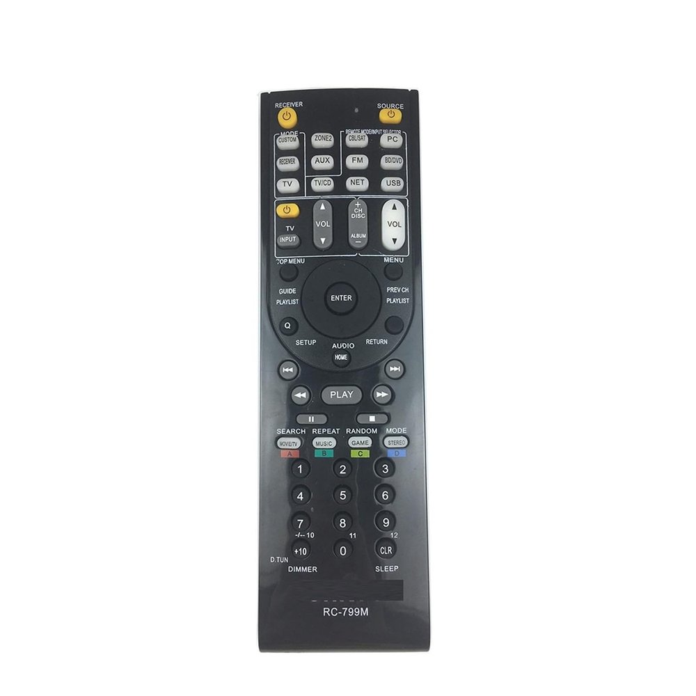ZJSWTH Remote Control for RC-799M RC-737M RC-834M/RC-735M RC-765M TX-NR414 TX-NR515 TX-NR717 TX-SR507S TX-SR507