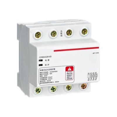 Overvoltage and undervoltage Protector CDB6iGQR 3P+N 20A Bottom in and top Out