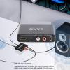 Pomya eARC ARC AudioExtractor Converter, HDMI & Optical and 3.5mm Sound Output, HD Multimedia ARC Adapter for HDTV Speaker Amplifier Headphones, Home Theater view 4