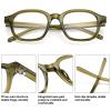 Dollger Blue light Glasses for Women Men Oversize Square Computer Screen Blue light Blocking Eyeglasses TR90 Frame view 4