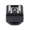 Camera Flash Hot Shoe Converter Adapter with PC Sync Socket Support Exit Flash Suitable for Canon Camera view 3