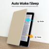 MOROCK Slim Case for 6" Kindle Paperwhite 10th Generation 2018 Release(Model No. PQ94WIF), Premium Lightweight PU Leather and PC Clear Acrylic Back Cover, Auto Wake/Sleep E-Reader, Oat Coffee view 4