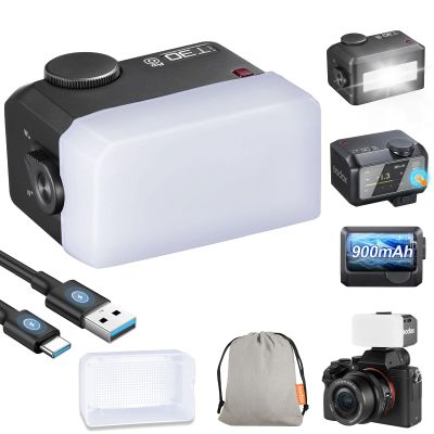 GODOX IT30Pro O GN15 IT30 Pro O IT30ProO IT30Pro-O TTL Mini Flash Kit for Olympus with White Diffuser HSS 1/8000s 2.8" Full-Color Touchscreen(Black) for PanasonicGodox Authorized Distributor