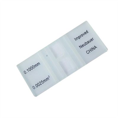 LJSM Lab Microscope Slides Microscope Glass Slides 22x26mm Glass Cover Slides Blood Cover Slip Hemocytometer for Blood Counting Chamber Microscope Parts(Hemocytometer)