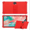 11" Case for TCL NXTPAPER 11 Gen 2 Android Tablet (Model 9465X), FJIASTB Soft Silicone Kids Friendly Cover with Adjustable Stand, Drop-Proof (Red) view 1