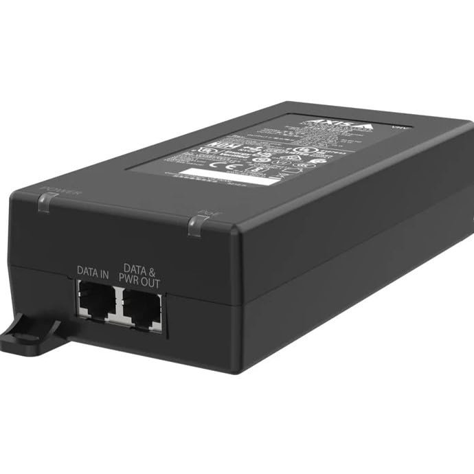 TU8004 90W Single-Port Midspan Power Injector, IEEE 802.3bt Compliant, High PoE Support  Requires Separate Mains Cable (02783-001)