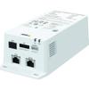 TU8003 90W PoE Midspan with SFP Fiber Slot, Audio and I/O Ports, IEEE 802.3bt High Power Support, Compatible with PTZ Cameras for Network and Fiber Installations (02027-004) view 1