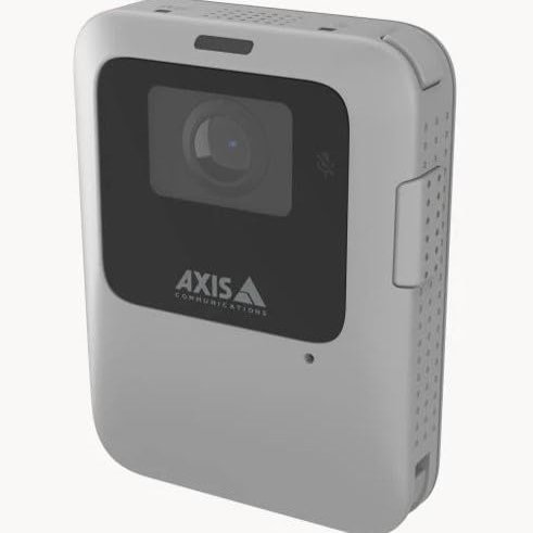 W110 Body Worn Camera Gray, Compact and Lightweight Wearable Camera with End-to-End Encryption, Secure Key Storage, Live Streaming Support, Pre-Buffering, and Flexible Mounting Options (02644-004)