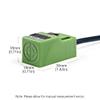 3 Pack SN04-N Inductive Proximity Sensor Switch, 5mm Detection Range, NPN/PNP Output, ABS Industrial Sensor with LED Indicator view 2