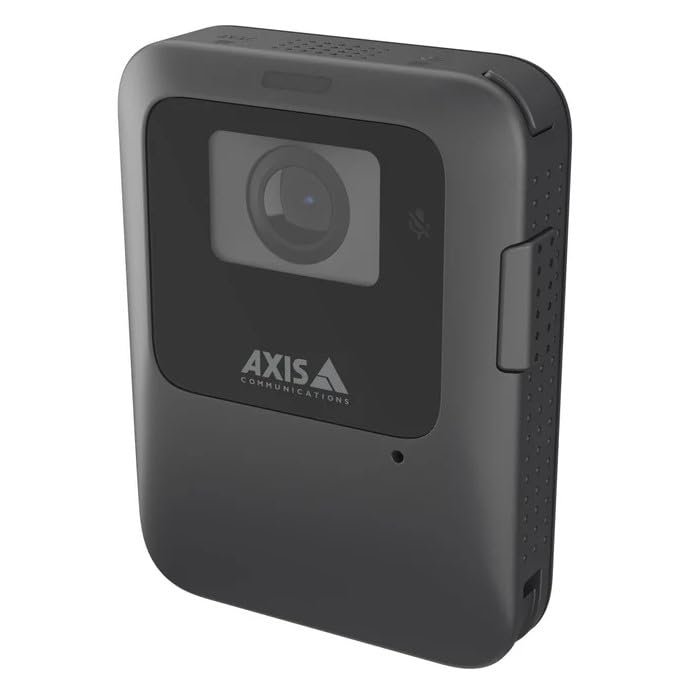 W110 Body Worn Camera Black, Compact and Lightweight Wearable Camera with End-to-End Encryption, Secure Key Storage, Live Streaming Support, Pre-Buffering, and Flexible Mounting Options (02680-004)