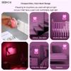 Night Lights Plug into Wall - 2Pcs Cute Heart LED Night Light for Kids, Plug in Nightlight with Smart Auto On/Off Dusk to Dawn Sensor, Soft Warm Lamp for Bedroom Nursery Living Room Bathroom Hallway view 3