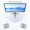 4K Ultra HD Portable Projector Screen with Tripod Stand and Carry Bag, 16:9 Foldable Movie Screen for Camping Party, Home Theater(80" (16:9)) view 4