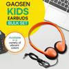 Gaosen Bulk Class Set Headphones 30 Pack for Classroom Students KidsAdjustable School Earphones On Ear with 3.5mm Jack for Teachers Children Toddler Boys Girls Teens Adult(GS857, Mixed) view 2