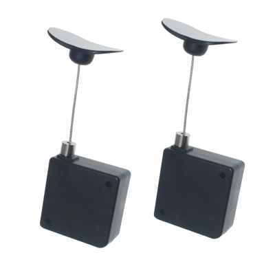 CATHATRR Pack of 1/2/4 Retractable Remote Control Tethers with Adjustable Leashes for TVs and DVDs Prevents Loss Remote Tethers