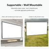 72 84 100 inch Foldable Projector Screen with with Carry Bag, 4K Ultra HD Outdoor Stand Movie Screen for Camping Party, Home Theater(72" (16:9)) view 4
