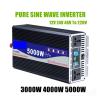 HTZALCUO Pure Sine Wave Inverter 12V 24V 48V to AC 220V 3000W 4000W 5000W Voltage 50/60HZ Converter Solar Car Inverter(Power 5000w,60V-220V) view 2