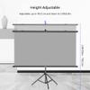 60" 72" 84" 4K Ultra HD Portable Outdoor Projection Screen with Tripod Stand, Wall-Mounted Movie Screen for Indoor Outdoor Theater(72"(16:9)) view 4