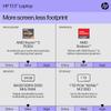 HP 17 Business Laptop, 17.3" HD+ Anti-Glare Touchscreen, AMD Ryzen 5 7530U(6-Core, Up to 4.5GHz, Beat i7-1165G7), 64 GB RAM, 1 TB SSD, AMD Radeon GPU, Webcam, Wi-Fi 6, Windows 11 Pro, w/Accessories view 2