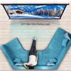 60 72 84 92 inch Outdoor Movie PVC Screen with Tripod, 4K HD Wall-Mounted Projection Screen for Camping Party, Home Theater, Office(84"(4:3)) view 3