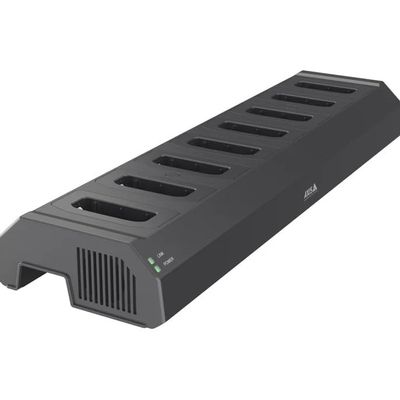 W703 Docking Station 8-Bay for Body Worn Cameras Secure Multi-Device Offloading, Rapid Charging, and Durable Splash-Proof Construction (02646-004)