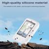 for Wahoo ELEMNT Bolt V3 GPS Cycling/Bike Computer Screen Protector (2 Pack) and Soft Silicone Case Cover,Anti-Scratch & Anti-Vibration & Transparent, High Definition Full Coverage.(White) view 4