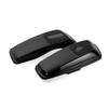 Aoicils Glossy Black 6x9 Speaker Lids CVO Style Compatible for Harley Touring Saddlebags Road King, Road Glide, Street Glide, Ultra Limited, Electra Glide 2014-up view 3