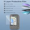 YAJOJO For Wahoo ELEMNT ROAM V3 GPS Cycling/Bike Computer Screen Protector (2 pack) and Soft Silicone Case Cover,Anti-Scratch & Anti-vibration & Transparent, High Definition Full Coverage.(GRAY) view 3