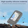 YAJOJO For Wahoo ELEMNT ROAM V3 GPS Cycling/Bike Computer Screen Protector (2 pack) and Soft Silicone Case Cover,Anti-Scratch & Anti-vibration & Transparent, High Definition Full Coverage.(GRAY) view 4