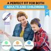 Gaosen 100 Pack Bulk Headphones for Classroom Kids School Students K-12,Wholesale Children Class Set Wired Headphones for Library Chromebook,PC,Laptop,Computer(GS857,Mixed) view 4