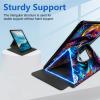 Case for Kindle Scribe 10.2(2022/2024 Release),PU Leather Folio Cover with Auto Sleep/Wake,Multi-Angle Stand,Protective Case for Kindle Scribe,Witch with Skull and Flowers view 4