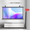 60" 72" 84" 4K HD Roll-Down Movie Screen, 4:3 16:9 Wall-Mounted Projection Screen, Anti Crease for Schools Meeting Conference(84"(4:3)) view 4