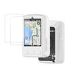 YAJOJO For Wahoo ELEMNT ROAM V3 GPS Cycling/Bike Computer Screen Protector (2 pack) and Soft Silicone Case Cover,Anti-Scratch & Anti-vibration & Transparent, High Definition Full Coverage.(WHITE) view 1