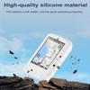 YAJOJO For Wahoo ELEMNT ROAM V3 GPS Cycling/Bike Computer Screen Protector (2 pack) and Soft Silicone Case Cover,Anti-Scratch & Anti-vibration & Transparent, High Definition Full Coverage.(WHITE) view 4