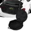 FILFEEL Jumper Cable Bag, Large Capacity Electric Vehicle Charging Cable Organizer Storage Bag for Jumper Oxford Cloth 600D for Power Cords RV Hoses view 3