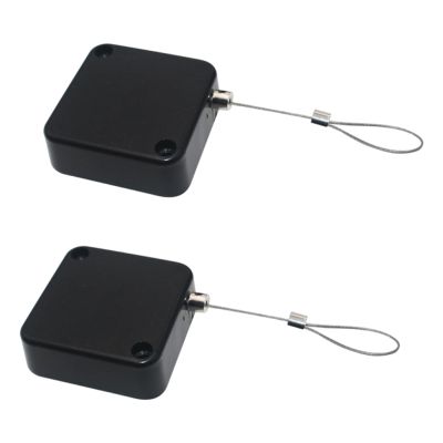 CATHATRR 1/2/4Pcs Retractable Remote Tethers Leashes for TVs and DVDs Keep Remote Safe and Secure Control Tether