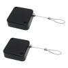 CATHATRR 1/2/4Pcs Retractable Remote Tethers Leashes for TVs and DVDs Keep Remote Safe and Secure Control Tether view 1
