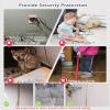 Aluminum Metal Surface Cable Raceway Wire Molding, Self-Adhesive Floor Cable Covers for Cords/Wire Management, Home Office Music Room Corner Cables Concealer(ligjt Grey,L 2m - w 20mm) view 2