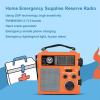 EZAGMWGFB Emergency Full-Band Radio Portable Hand Crank Radio, Good Sound, Bright Flashlight, for Emergency, Hurricane, Outdoor, Indoor view 2
