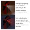 EZAGMWGFB Emergency Full-Band Radio Portable Hand Crank Radio, Good Sound, Bright Flashlight, for Emergency, Hurricane, Outdoor, Indoor view 3