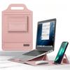 2-in-1 Laptop Case & Desk Mat Mouse Pad: 12-15.6 Inch Slim Computer Sleeve Bag for Women Men, Portable Laptop Cover with Handle & Inner Pocket, Ideal Gift(Pink, 13/14in) view 1