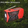 HCUCTOS Emergency Radio, 2000mAh Portable Hand Crank Solar Weather Radio with LED Flashlight & Reading Lamp, SOS Alarm for Home Camping Survival view 3